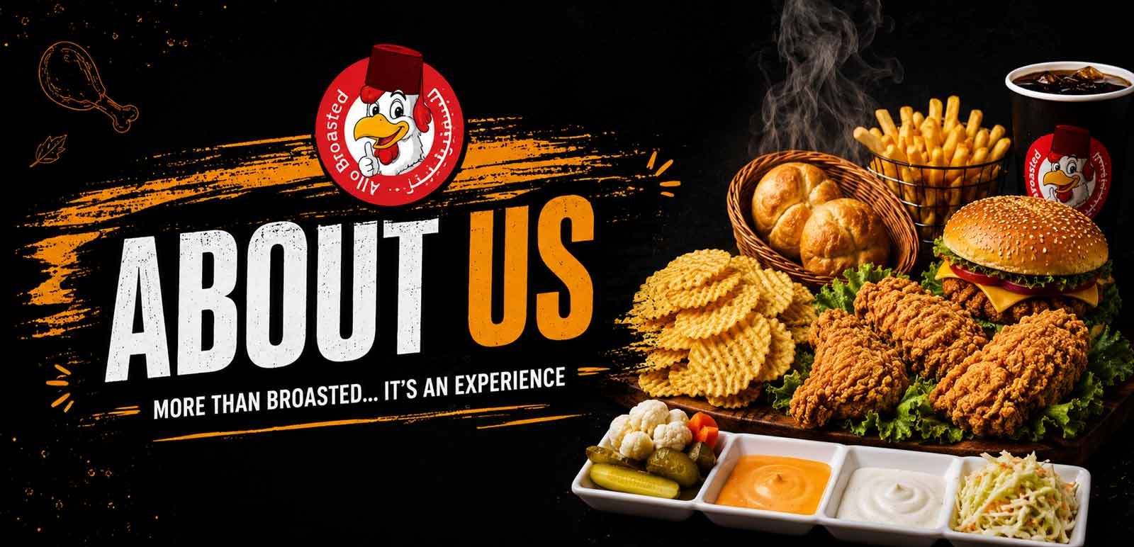 About Allo Broasted | Best Broasted Chicken Restaurant in Arjan, Dubai